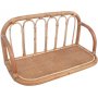 Fammy Wandregal aus Rattan B60 cm - Natur
