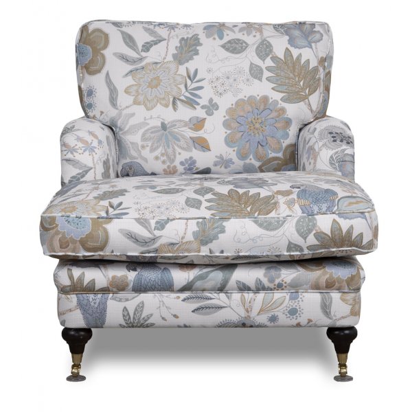 Howard Spirit Diwansessel aus Blumenstoff - Eden Parrot Beige Howard Spirit Diwansessel aus Blumenstoff - Eden Parrot Beige