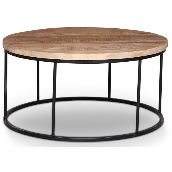 Runder Couchtisch Karl 90 cm - Vintage + Mbelfe