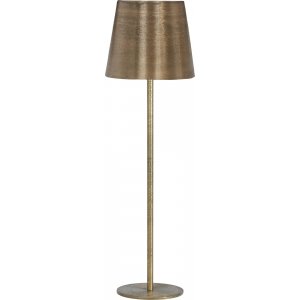 Tischlampe mit Sockel - Rustikales Gold - 70 cm