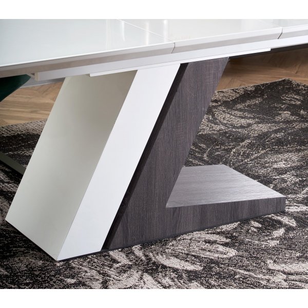 Creed ausziehbarer Esstisch 90x160-200 cm - Weiß Creed ausziehbarer Esstisch 90x160-200 cm - Weiß