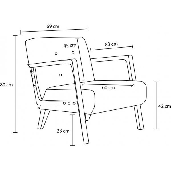 Kemer-Sessel - Braun Kemer-Sessel - Braun