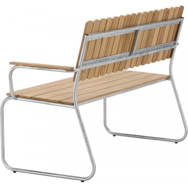 Holmsund Bank - Natur/Silber