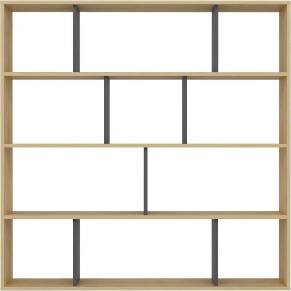 Bücherregal Hodbi - Anthrazit/Eiche Bücherregal Hodbi - Anthrazit/Eiche