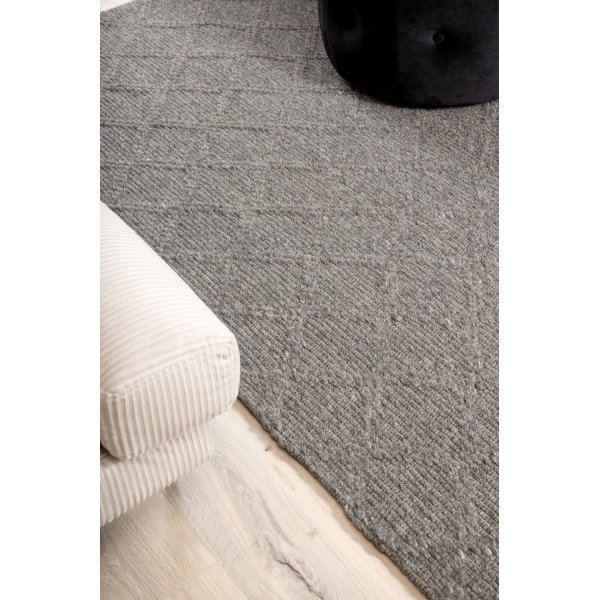 Wollteppich Cirrus - Grau Wollteppich Cirrus - Grau