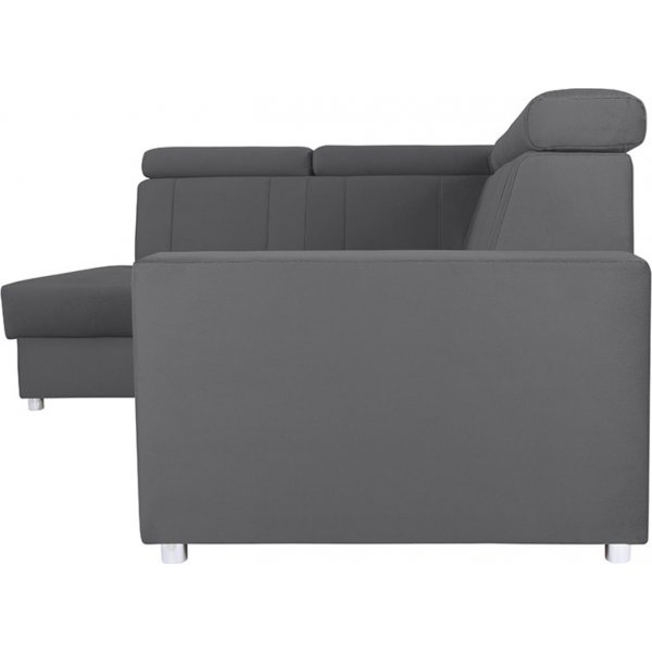 Lone Ecksofa links - Grau
