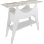 Ese Beistelltisch 100 x 35 cm - Wei