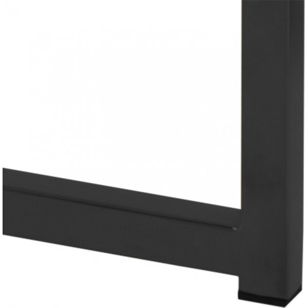 Alisma Couchtisch Ø80 cm - Weißer Marmor/Schwarz Alisma Couchtisch Ø80 cm - Weißer Marmor/Schwarz