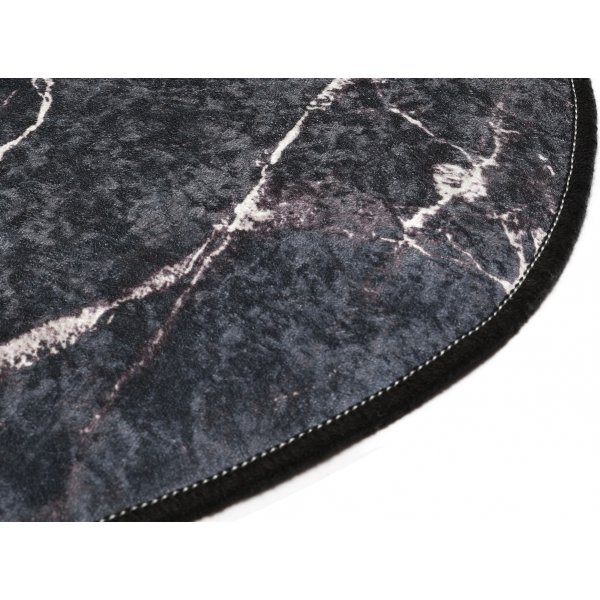 Marmorteppich - Schwarz