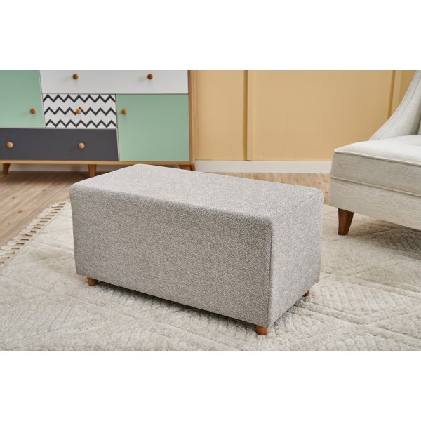 Genma Pouf - Weiß Genma Pouf - Weiß