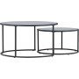 Twin Couchtisch 79/59,5 cm - Schwarz
