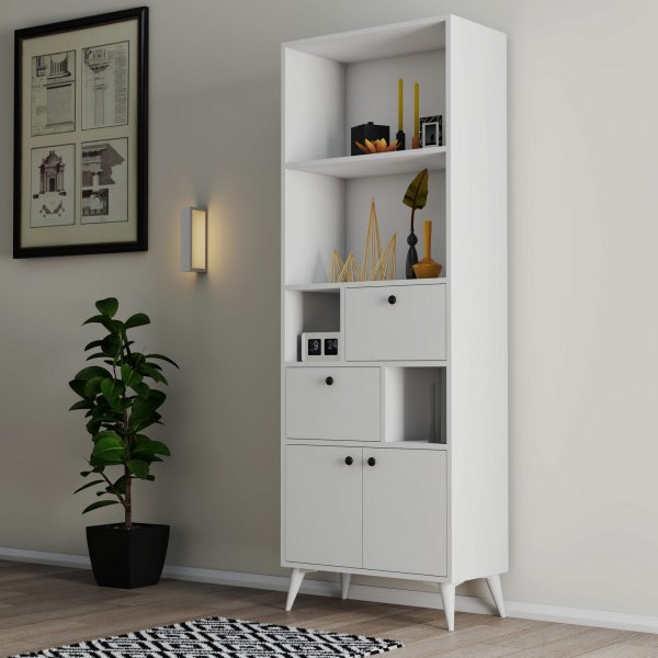 Bcherregal Ninova - Wei