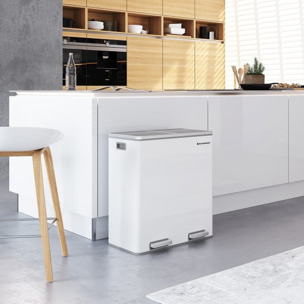 Daloa Abfalleimer 60 l - Weiß Daloa Abfalleimer 60 l - Weiß