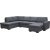 Solna U-frmiges Sofa 304 cm - Links