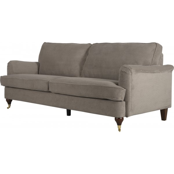 Howard Watford Deluxe 3-Sitzer-Sofa - Hellbrauner Cord Howard Watford Deluxe 3-Sitzer-Sofa - Hellbrauner Cord