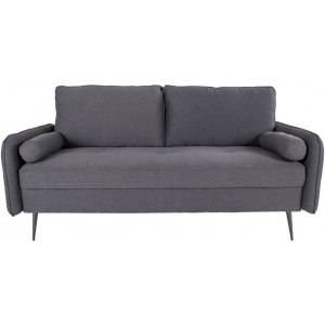 Imola 2,5-Sitzer-Sofa - Grau/Schwarz