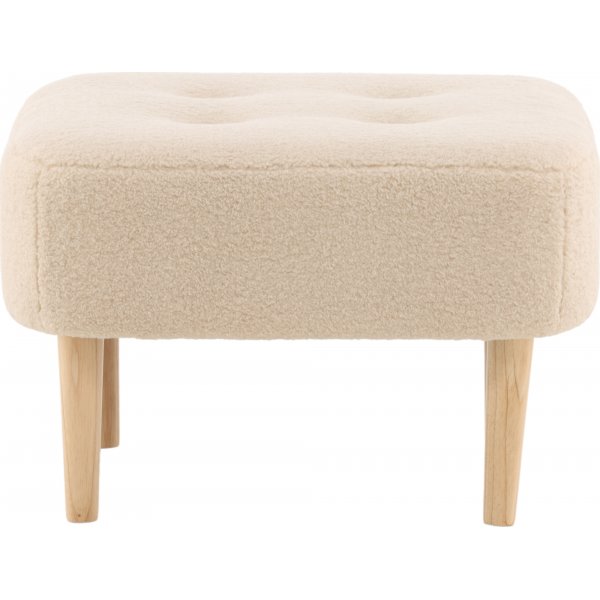 Hocker Salina - Weies Vlies