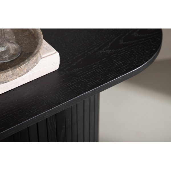 Bianca Konsolentisch 130 x 40 cm - Schwarz