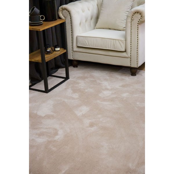 Viskoseteppich Lawson - Beiger Viskose-Look Viskoseteppich Lawson - Beiger Viskose-Look