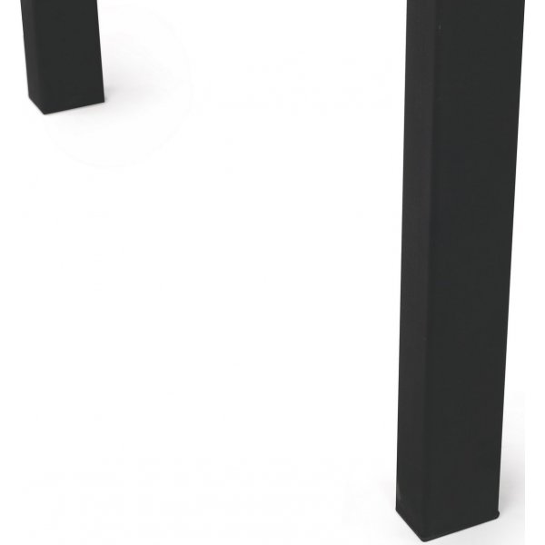 Silva Esstisch 120-187 x 74 cm - Nerz/Schwarz Silva Esstisch 120-187 x 74 cm - Nerz/Schwarz