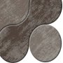 Badematte Dots - Braun