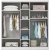 Inci Kleiderschrank 175 x 50 x 210 cm - Wei