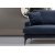 Papira 3-Sitzer-Sofa - Marineblau