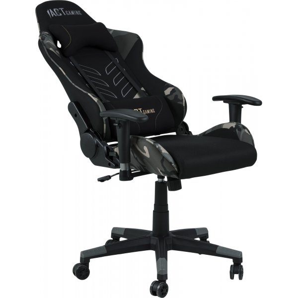 Alpha Gaming-Stuhl - Schwarz/Grau Alpha Gaming-Stuhl - Schwarz/Grau