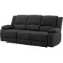 Singapore 3-Sitzer-Liegesofa - Schwarz