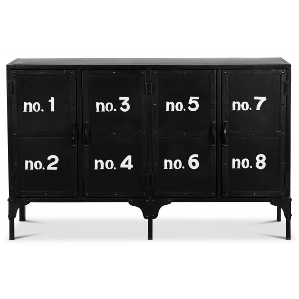 Breites Sideboard aus Blech - Vintage