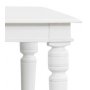 Paris Essgruppe 180 cm Tisch wei + 6 weie Gaston Esszimmersthle
