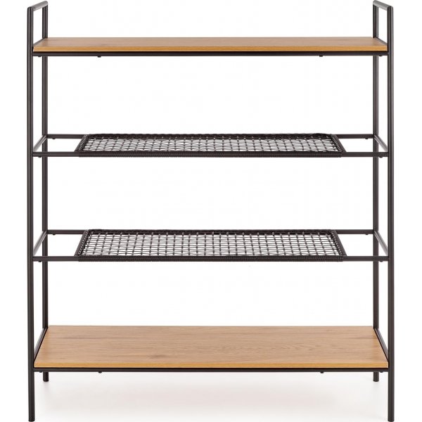 B�cherregal Wadi - Eiche/schwarz