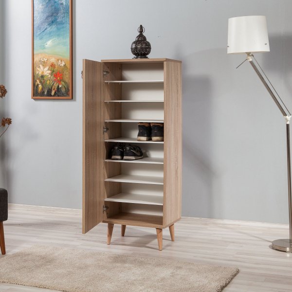 Filinta Schuhschrank Schmetterling - Sonoma Eiche Filinta Schuhschrank Schmetterling - Sonoma Eiche