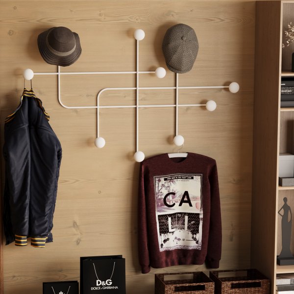 Samara Kleiderbgel - Wei