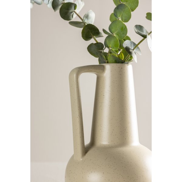 Lane Vase - Beige/Schwarz Lane Vase - Beige/Schwarz