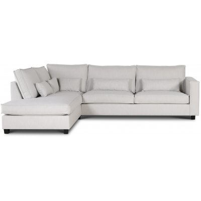 Adore Lounge Sofa XL offener Rcken links - Natur (Leinen)