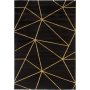 Diamantlinien Gold - 200x290 cm