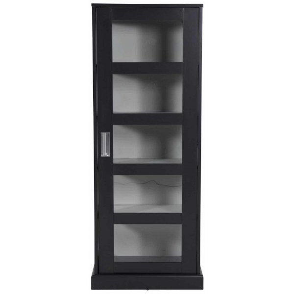 Touch-Vitrine - Schwarz