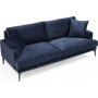 Papira 2-Sitzer-Sofa - Marineblau