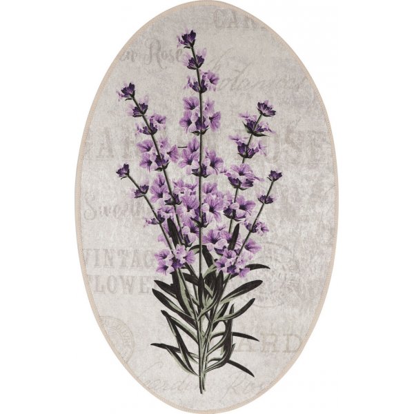 Badezimmerteppich lavendel