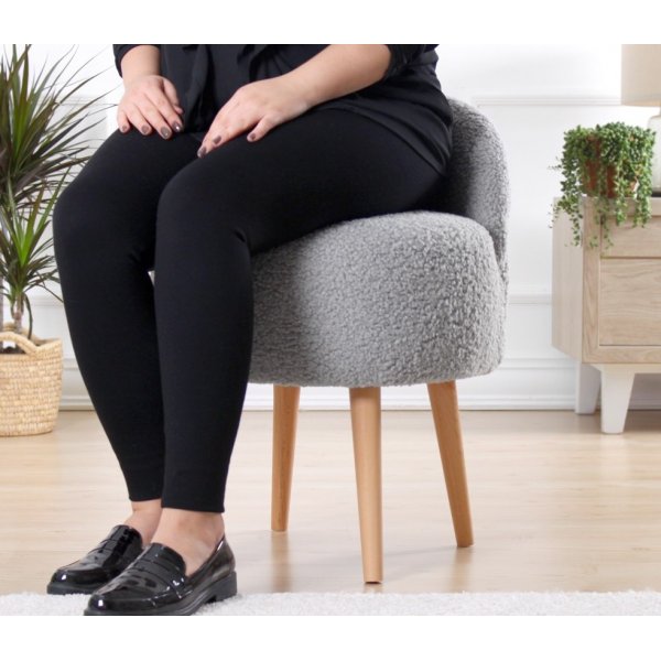 Rufmee Hocker - Grau Rufmee Hocker - Grau