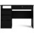 Function Plus Schreibtisch mit 3 Schubladen 109,3 x 48,5 cm - Schwarz