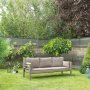 Kappis 3-Sitzer Outdoor-Sofa - Braun