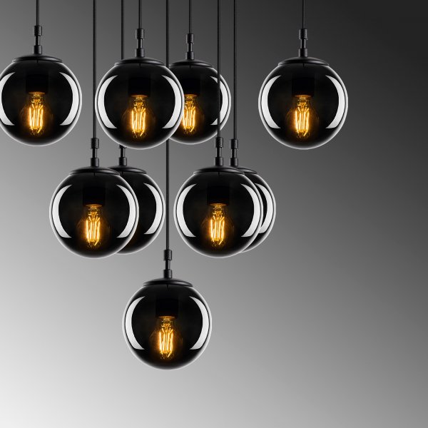 Effy Deckenleuchte 2161 - Schwarz/Rauch