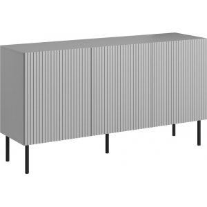 Asensio Sideboard - Hellgrau/Schwarz