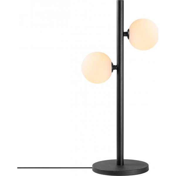 Domino-Tischlampe - Schwarz