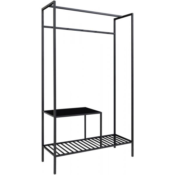 Weiße schwarze Kleiderbügel Weiße schwarze Kleiderbügel