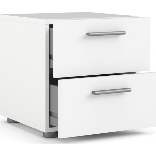 Pepe Nachttisch - Weiß Pepe Nachttisch - Weiß