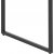 Seaford Schreibtisch mit Schublade 110x45 cm - Eiche/schwarz