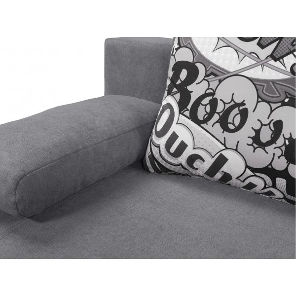 Kinga 3-Sitzer Schlafsofa - Grau Kinga 3-Sitzer Schlafsofa - Grau